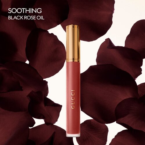 Gucci Beauty Rouge &amp;agrave; L&amp;egrave;vres Matte Lipstick mat tekući ruž za usne nijansa 413 Cornelia Pink 6.5 ml Slike