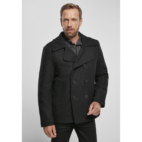 Urban Classics Pea Coat Black Slike