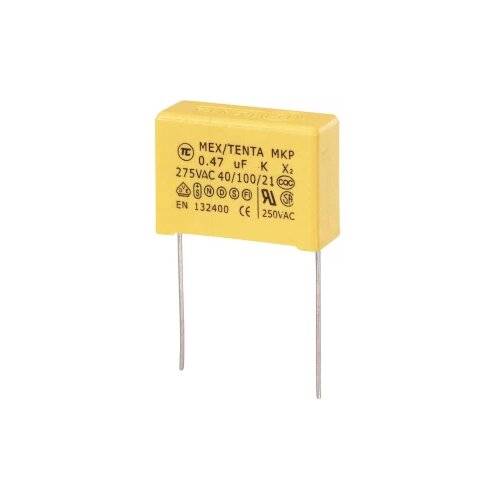 TRU COMPONENTS MKP-X2 MKP-X2-Kondenzator za uklanjanje poremećaja radijalno ožičen 0.47 µF 275 V/AC 10 % 22.5 mm (D x Š x Cijene