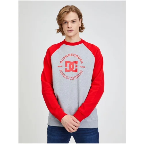 DC Red and Grey Men Sweatshirt - Men