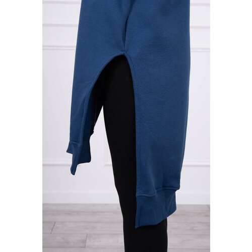 Kesi Insulated sweatshirt with slits on the sides jeans Slike
