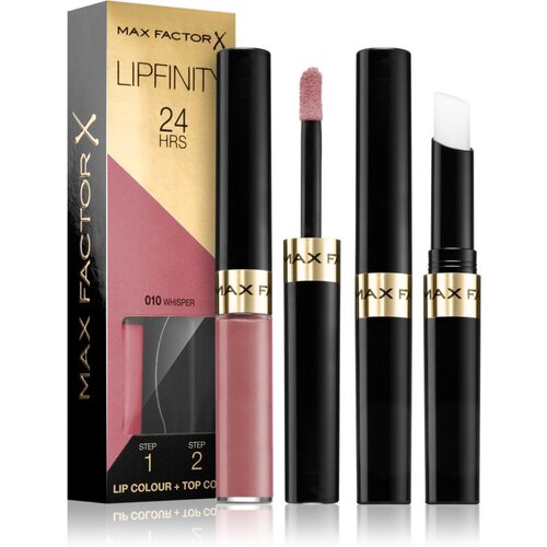 Max Factor Lipfinity Lip Colour dolgoobstojna šminka z balzamom odtenek 010 Whisper Cene