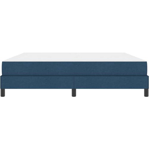 Box spring krevet s madracem Plava 180 x 200 cm tkanina Slike