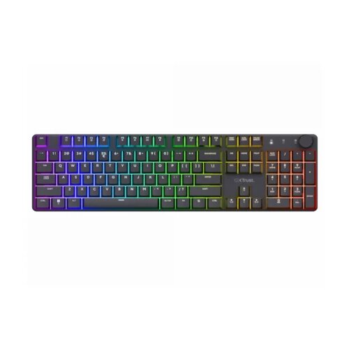 Trust Tastatura GXT868 TORIX WRLS Mehanicka/US/crna Cene