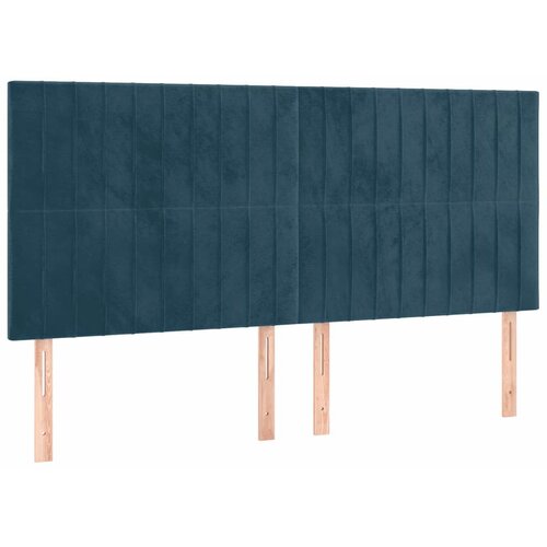  Krevet s oprugama i madracem tamnoplavi 180x200 cm bar&amp;scaron;unasti Slike