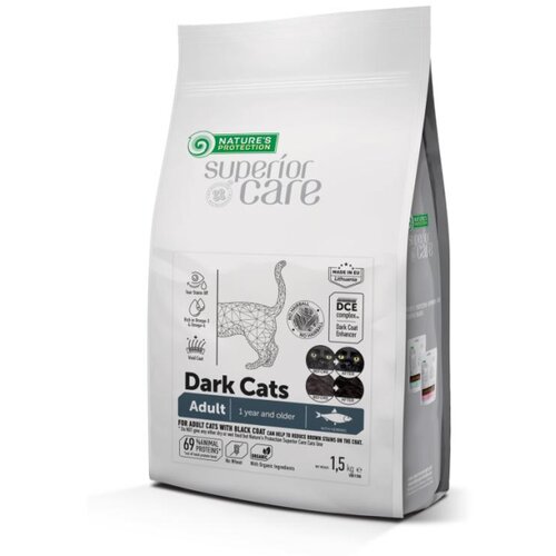 Nature&amp;#039;s Protection Hrana za mačke Dark Cat, 1.5kg Slike