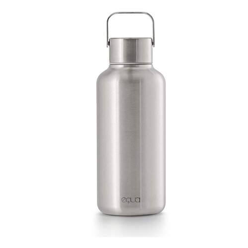 Equa Stainless Steel Bottle, Timeless Steel, 600 ml, (20494626) Cene