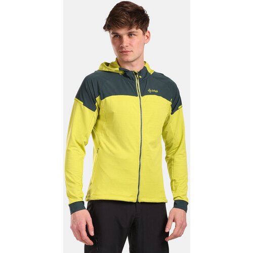 Kilpi men&amp;#039;s Stretch Hooded Sweatshirt MEMPHIS-M Light Green Slike