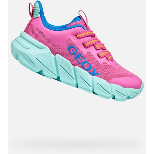 Geox Pink Girls Flexyper Sneakers - Girls Slike