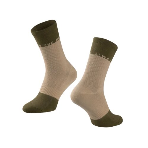 Force Čarape MOVE, braon-zelena S-M/36-41 Cene