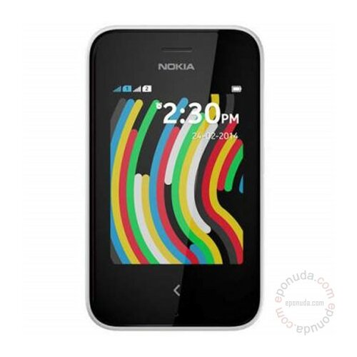 Nokia Asha 230 Dual SIM Bela mobilni telefon Slike