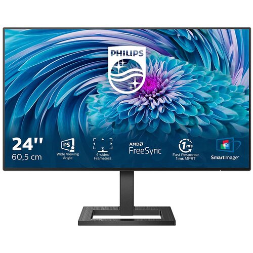 Philips E-line 242E2FA 23.8" LCD Monitor Full HD 75Hz 1ms MPRT Cene