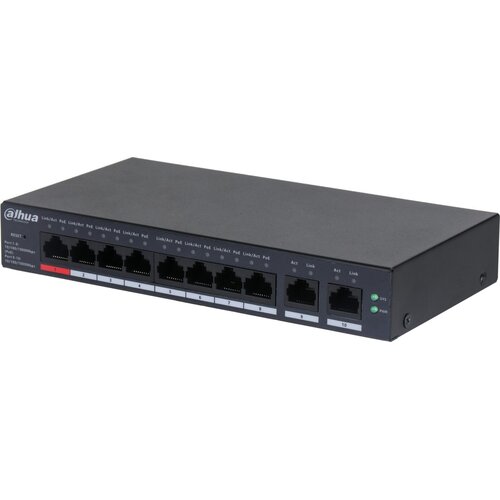 Dahua Technology DH-CS4010-8GT-110 network switch Managed L2 Gigabit Ethernet (10 /100 /1000) Power over Ethernet (PoE) Black Cijene