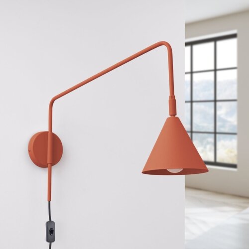 Sollux SL.1701 - zidna lampa nox 1xE14/10W/230V narandžasta Slike