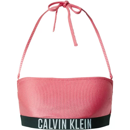 Calvin Klein Swimwear Bikini zgornji del 'Intense Power' roza / črna / bela