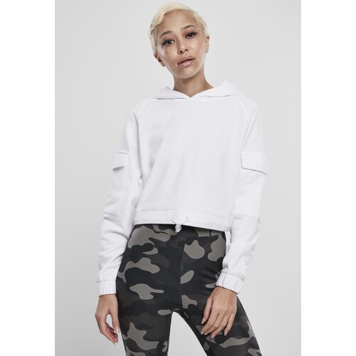Urban Classics Women's Short Work Hoodie White Cijene