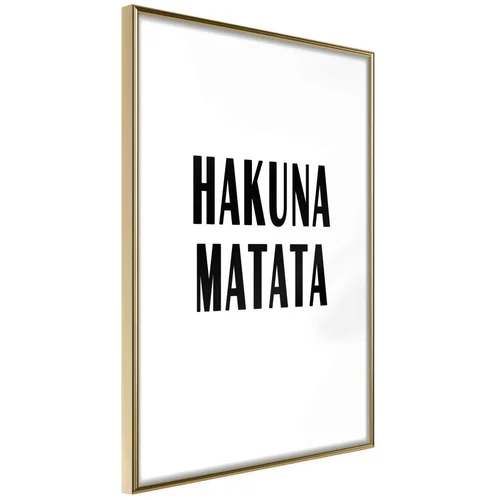  Poster - Hakuna Matata 30x45