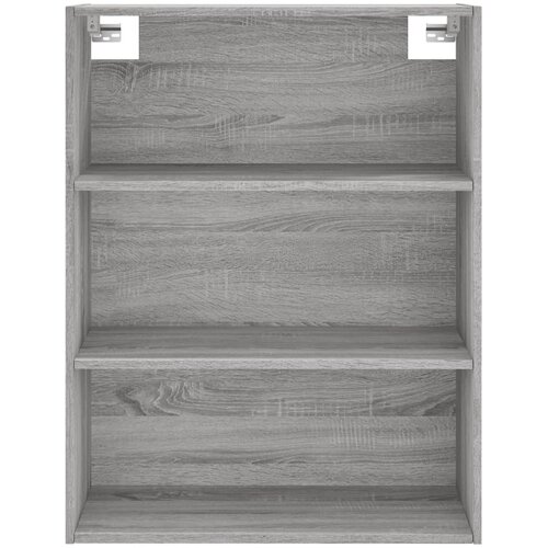  Visoka komoda siva sonome 69,5x34x180 cm od konstruiranog drva Slike