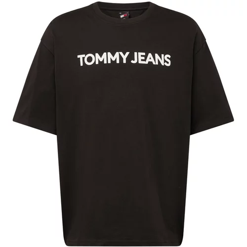 Tommy Jeans Majica 'CLASSICS' mornarska / živo rdeča / črna / naravno bela