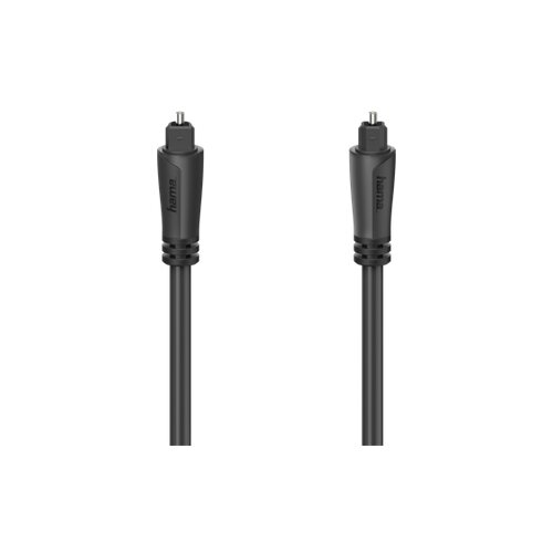 Hama Toslink digitalni audio priključni kabel [1x muški konektor toslink (ODT) - 1x muški konektor toslink (ODT)] 1.5 m crna Cijene