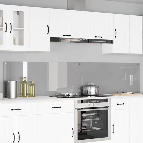  Kuhinjski zid 2 pcs Svijetlo siva 120 x 50 cm Cijene