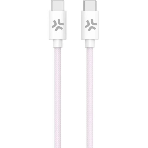 Celly kabel USB-C na USB-C, roza Cijene