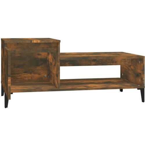  Stolić za kavu boja hrasta 100x50x45 cm konstruirano drvo Slike