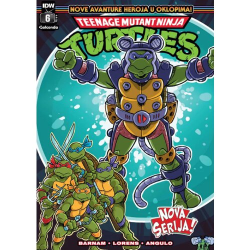 Golconda Erik Barnam, Tim Lati - TMNT: Nove avanture heroja u oklopima 6 Slike