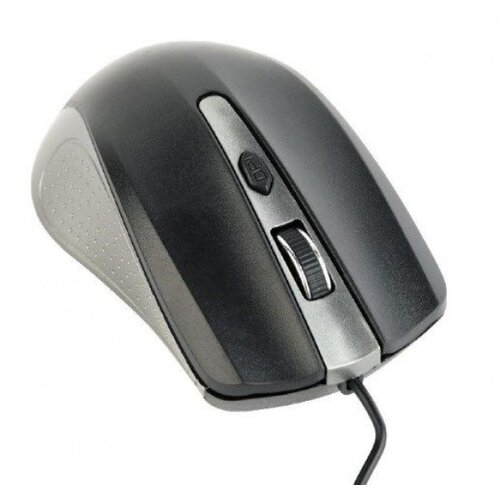 Gembird Miš GEMBIRD MUS-4B-01, optical, black/space gray, 1000dpi, 3 button Cijene