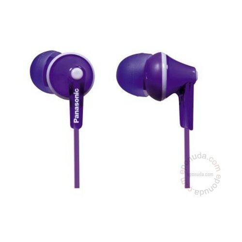 Panasonic RP-HJE125E-V purple slušalice Slike