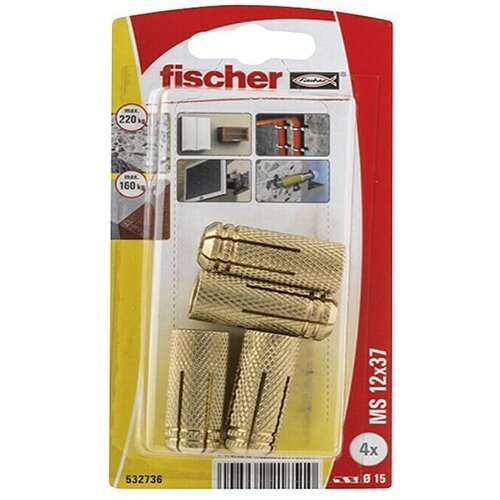 Fischer Mesing tipla MS (Metrički navoj, Ø x D: 12 x 37 mm, 4 Kom.) Cijene
