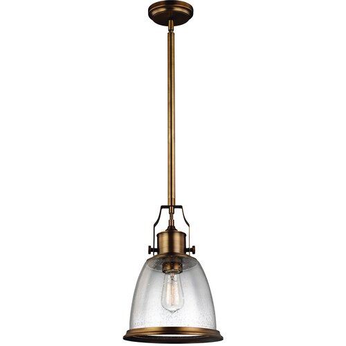 Elstead Lighting Feiss FE-HOBSON-P-M-AB - Luster na &scaron;ipci HOBSON 1xE27/60W/230V, bronzani Cene