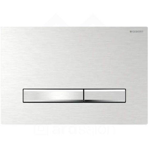Geberit Sigma50 Square tipka za dvokoličinsku tehniku ispiranja inox četkani/hrom sjaj 115.788.GH.2 Cene