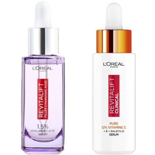 L&amp;acute;Or&amp;eacute;al Paris L&amp;#039;Oreal Paris Revitalift Clinical + Filler serum duopack Slike