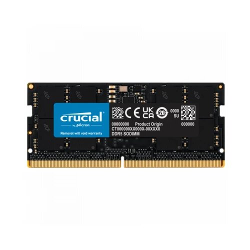 Crucial 16GB DDR5-5600 SODIMM CL46 (16Gbit), EAN: 649528929938 Slike