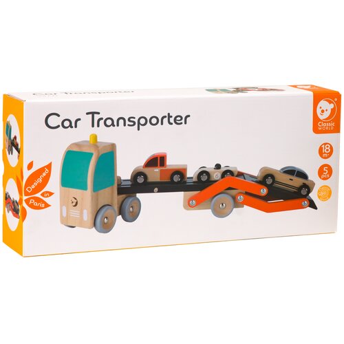 Classic World Drvene igračke Veliki Transportni kamion Slike