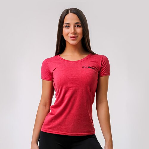 GymBeam ženska majica basic vintage red Cene