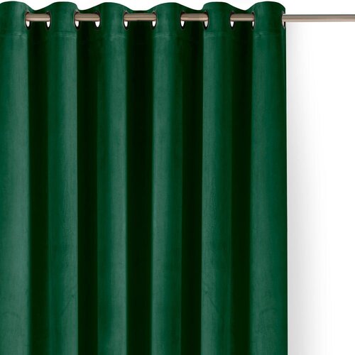 Filumi Zelena zavjesa za djelomično zamračenje od samta 140x300 cm Velto – Cijene