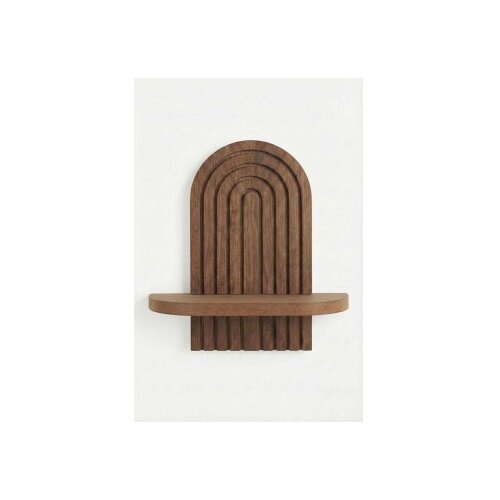 Hanah home Zidna polica, 20x35x13cm, Smeđa Slike