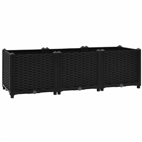 VidaXL Visoka greda 120x40x38 cm polipropilen, (20618494) Slike