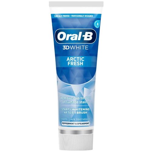 Oral-b pasta za zube pro 3D white arctic fresh, 75 ml Cene