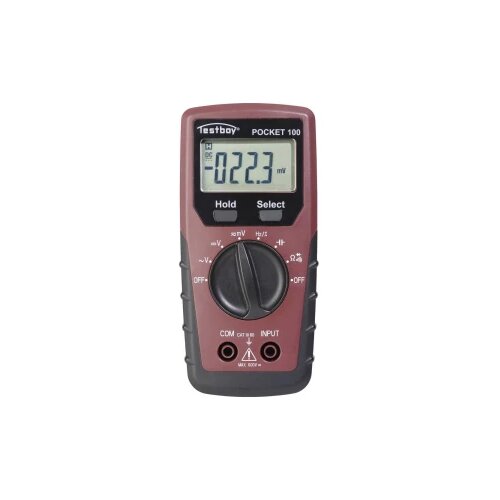 TESTBOY TB Pocket 100 ručni multimetar digitalni CAT III 600 V Zaslon (brojevi): 4000 Cijene
