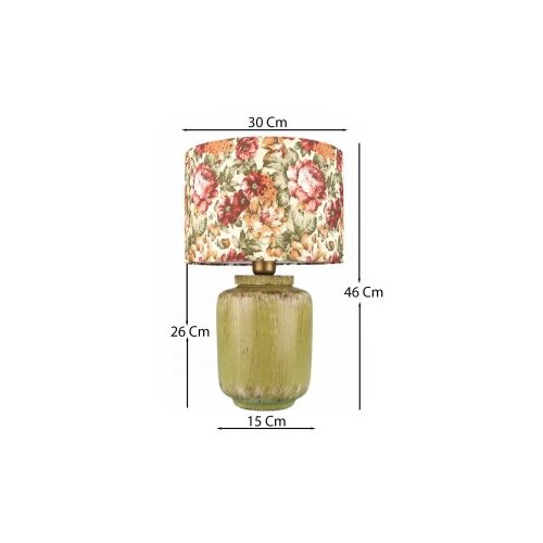 Opviq BK030 green table lamp Cene