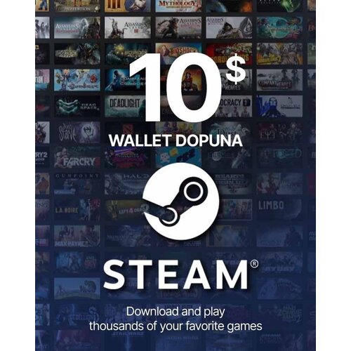 Steam dopuna - Wallet Gift card - 10$ (US) / Digital Cene