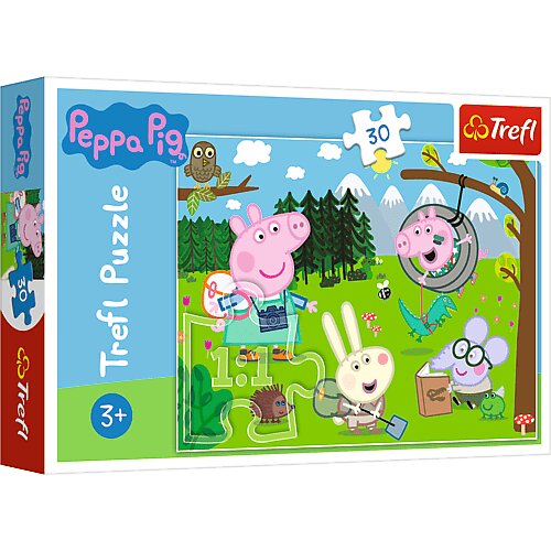 Trefl puzzle Peppa Pig, 30 kom, šumska avantura Cijene