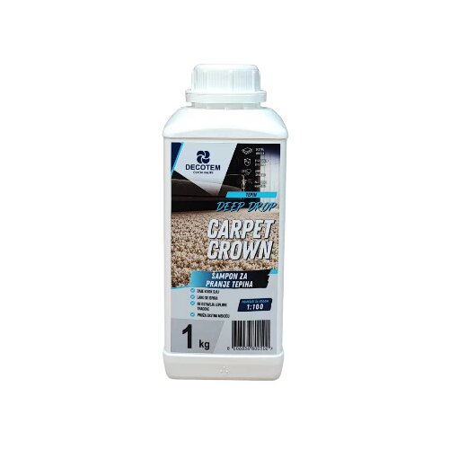 DECOTEM CARPET CROWN 1 kg - &Scaron;ampon za tepihe Cene