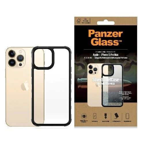 PanzerGlass ETUI CLEARCASE ANTYBAKTERYJNE Z CERTYFIKATEM MILITARY GRADE NA IPHONE 13 PRO MAX - PRZEZROCZYSTO-R&amp;Oacute;ŻOWE, (20637058) Slike