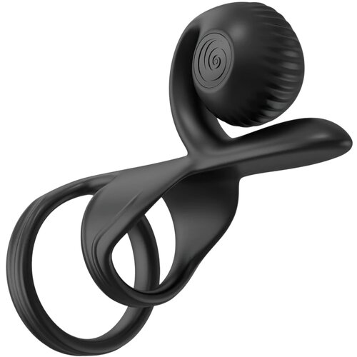 Snailvibe SVibe - Snail JOVI Couples Ring Black Slike