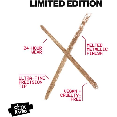 Smashbox Metallic Eyeliner kovinsko črtalo za oči odtenek Medal 0.28 g Slike