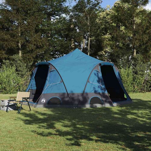 Šator s kupolom s krovom s pohranom Plava 505 x 450 x 248 cm Cijene